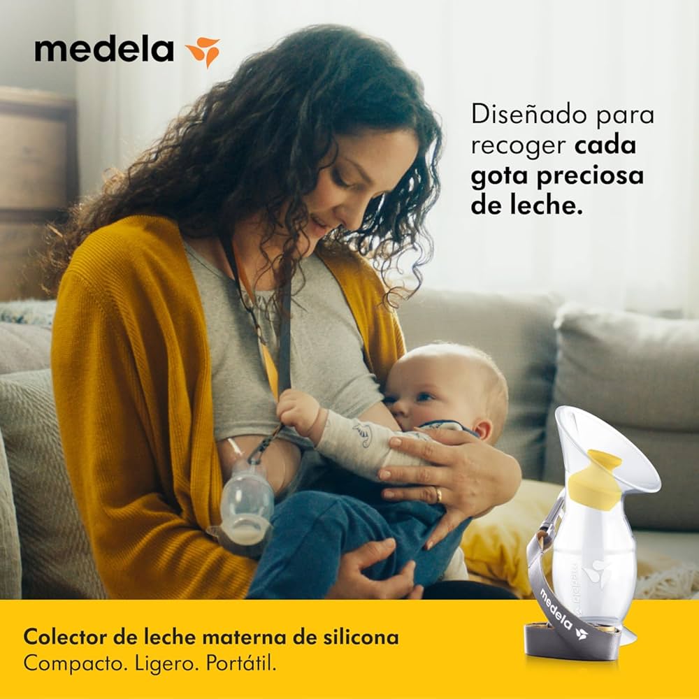 Colector de Leche Materna de Silicona – Recolecta cada gota sin esfuerzo