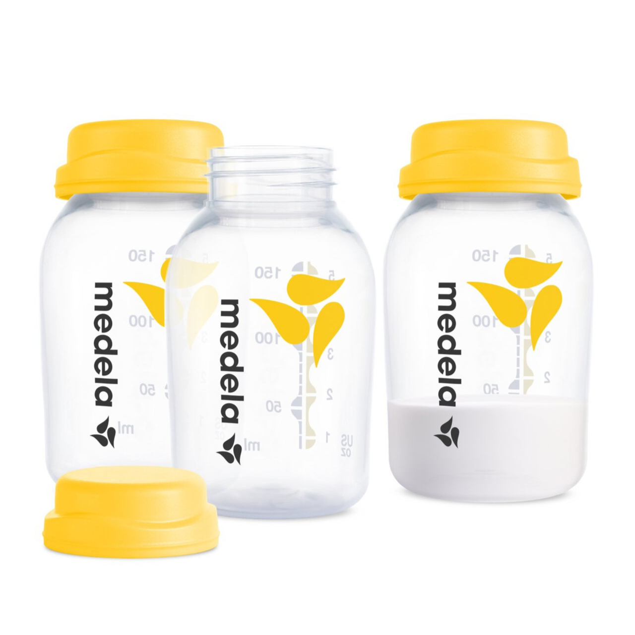 Botellas para Leche Materna 150 ml (Pack x3) – Prácticas, seguras y perfectas para cada toma