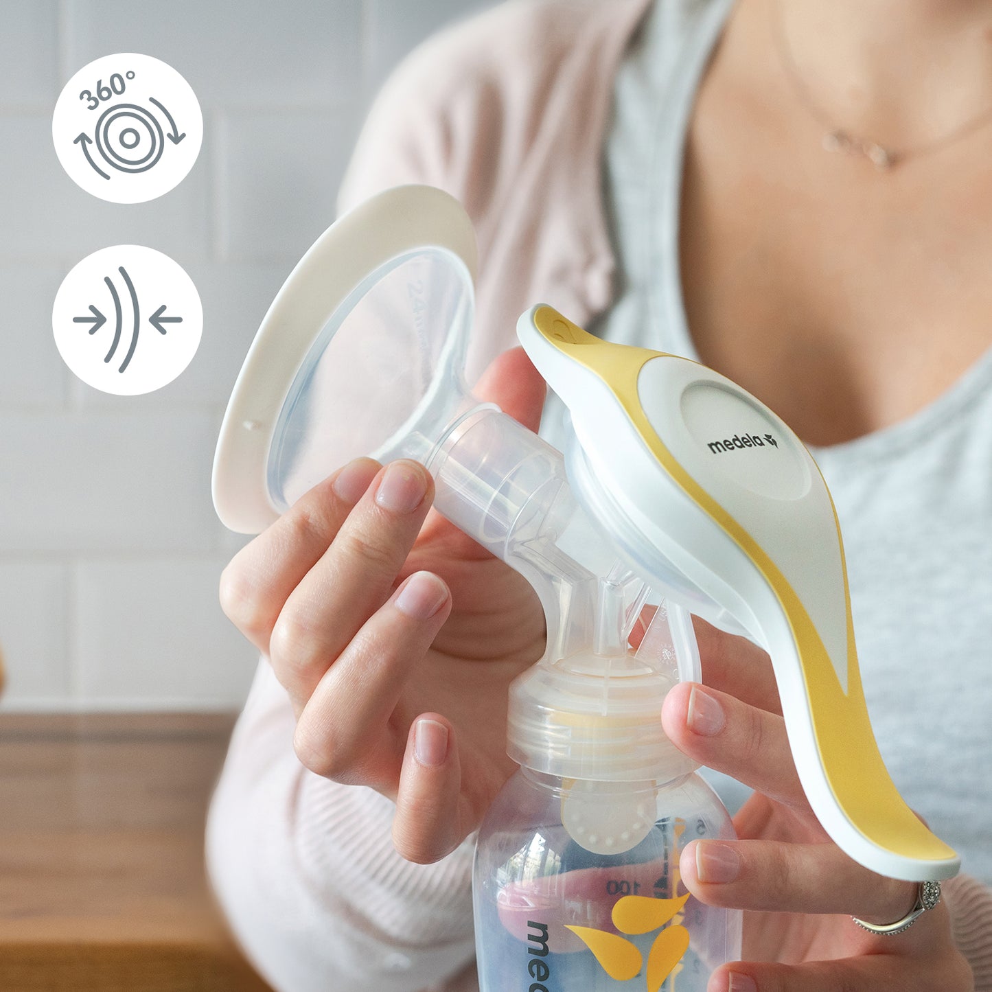 Extractor Manual Medela - Más leche, menos esfuerzo y sin dolor